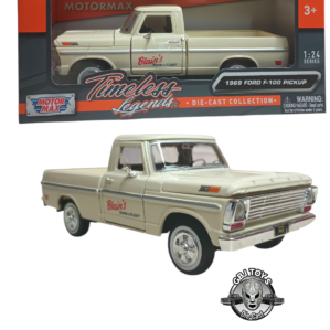 1969 FORD F-100 PICKUP CREAM 1:24 DIECAST BY MOTORMAX