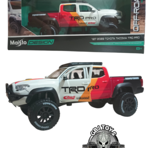 2023 TOYOTA TACOMA TRD PRO WHITE 1:27 DIECAST BY MAISTO