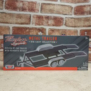 METAL TRAILER 1:24 BY MOTORMAX