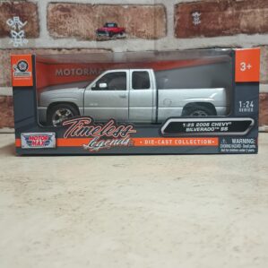 2006 CHEVY SILVERADO SS GRAY 1:25 DIECAST BY MOTORMAX