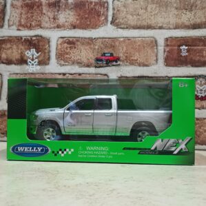 2019 RAM 1500 SILVER 1:27 DIECAST BY WELLY