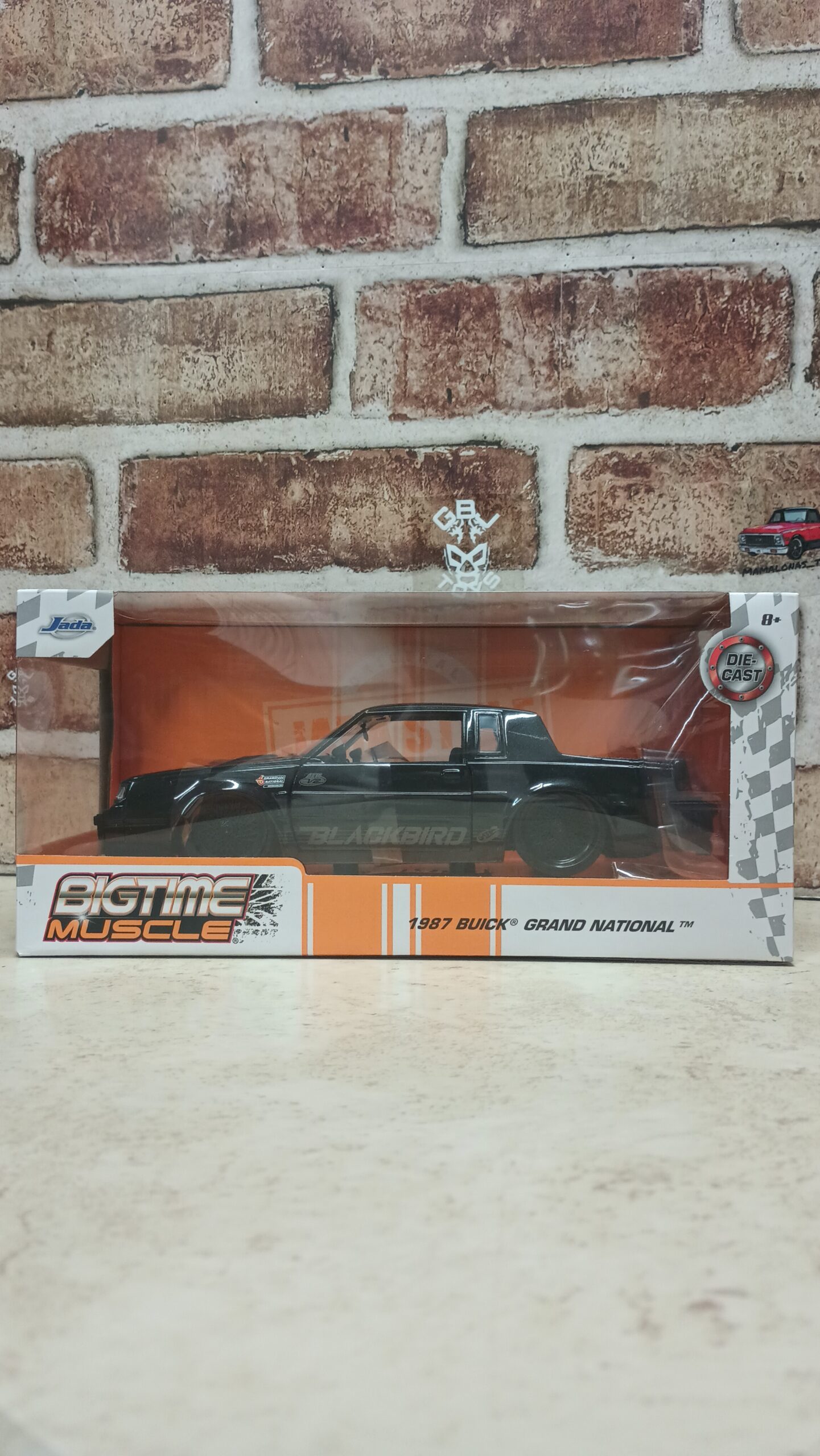 1987 BUIK GRAND NATIONAL 1:24 DIECAST BY JADA