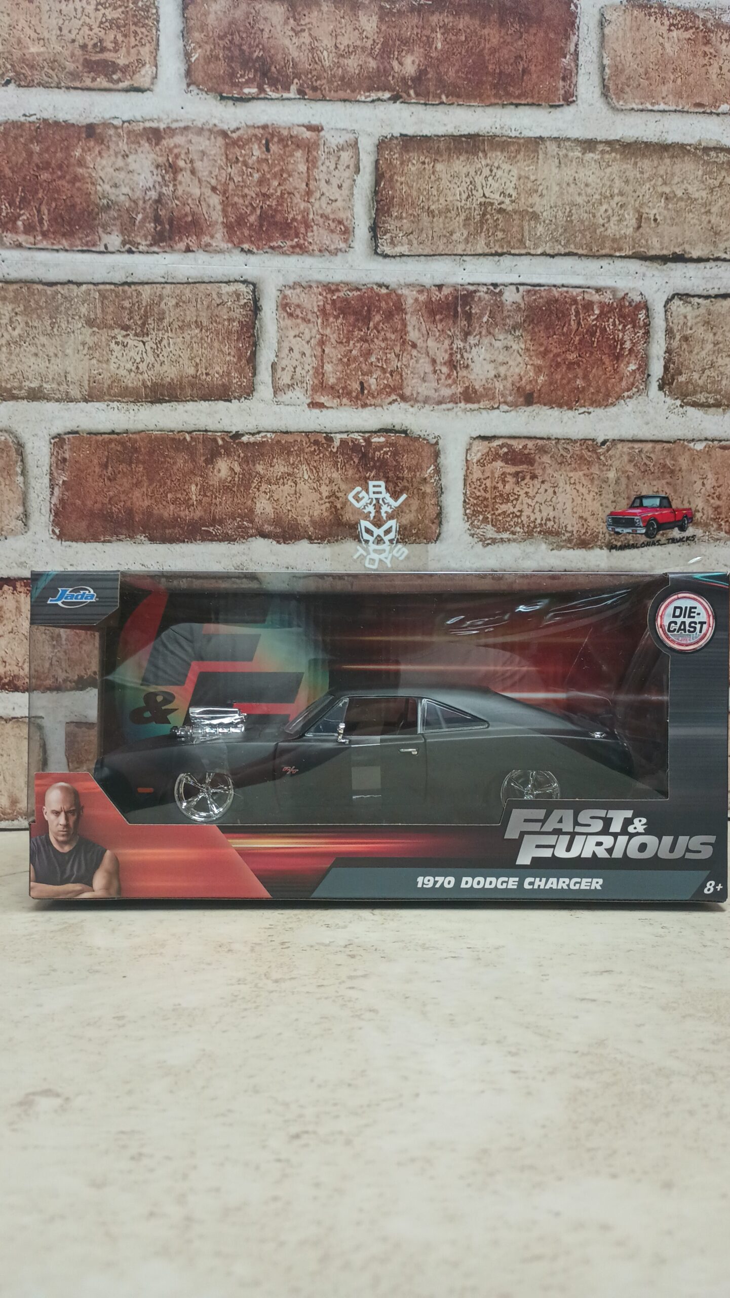 1970 DODGE CHARGER FAST & FURIOUS 1:24 DIECAST BY JADA