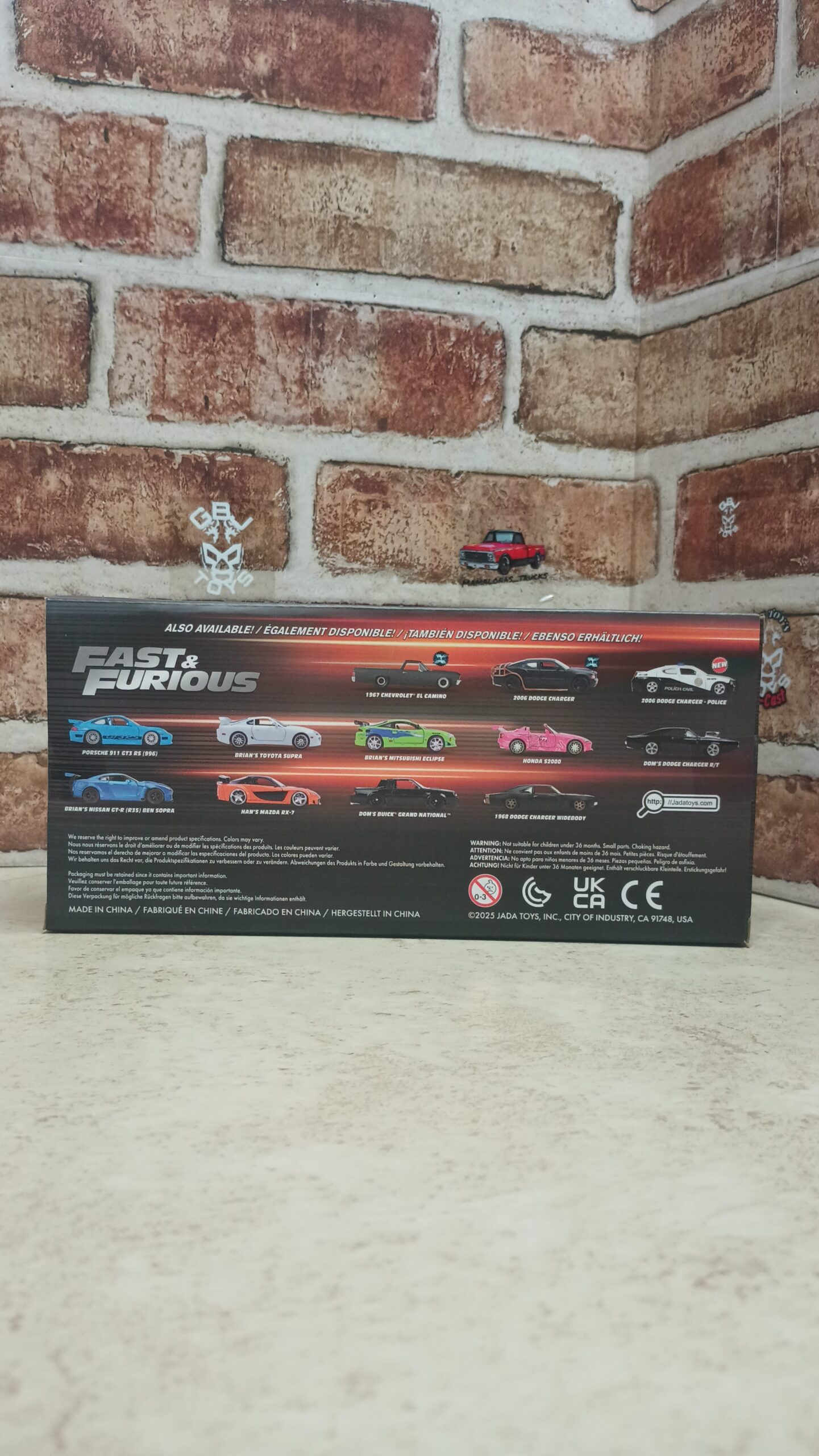 1970 DODGE CHARGER FAST & FURIOUS 1:24 DIECAST BY JADA - Imagen 4