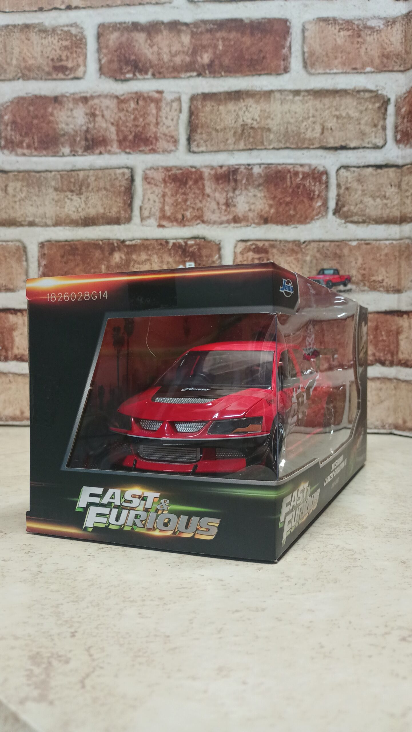 MITSUBISHI LANCER EVOLUTION IX 1:24 DIECAST BY JADA - Imagen 2