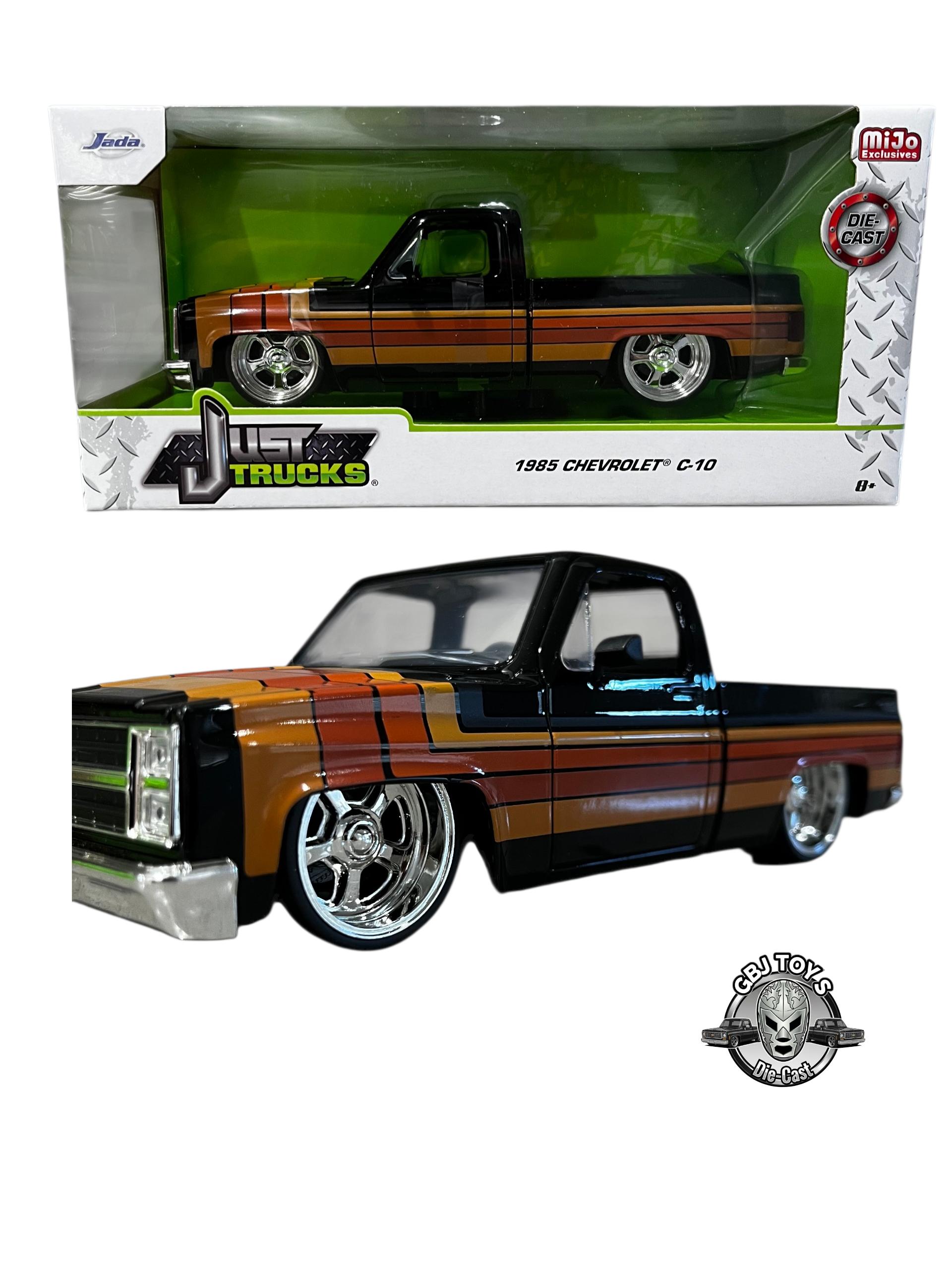 1985 CHEVROLET C-10 1:24 DIECAST BY JADA