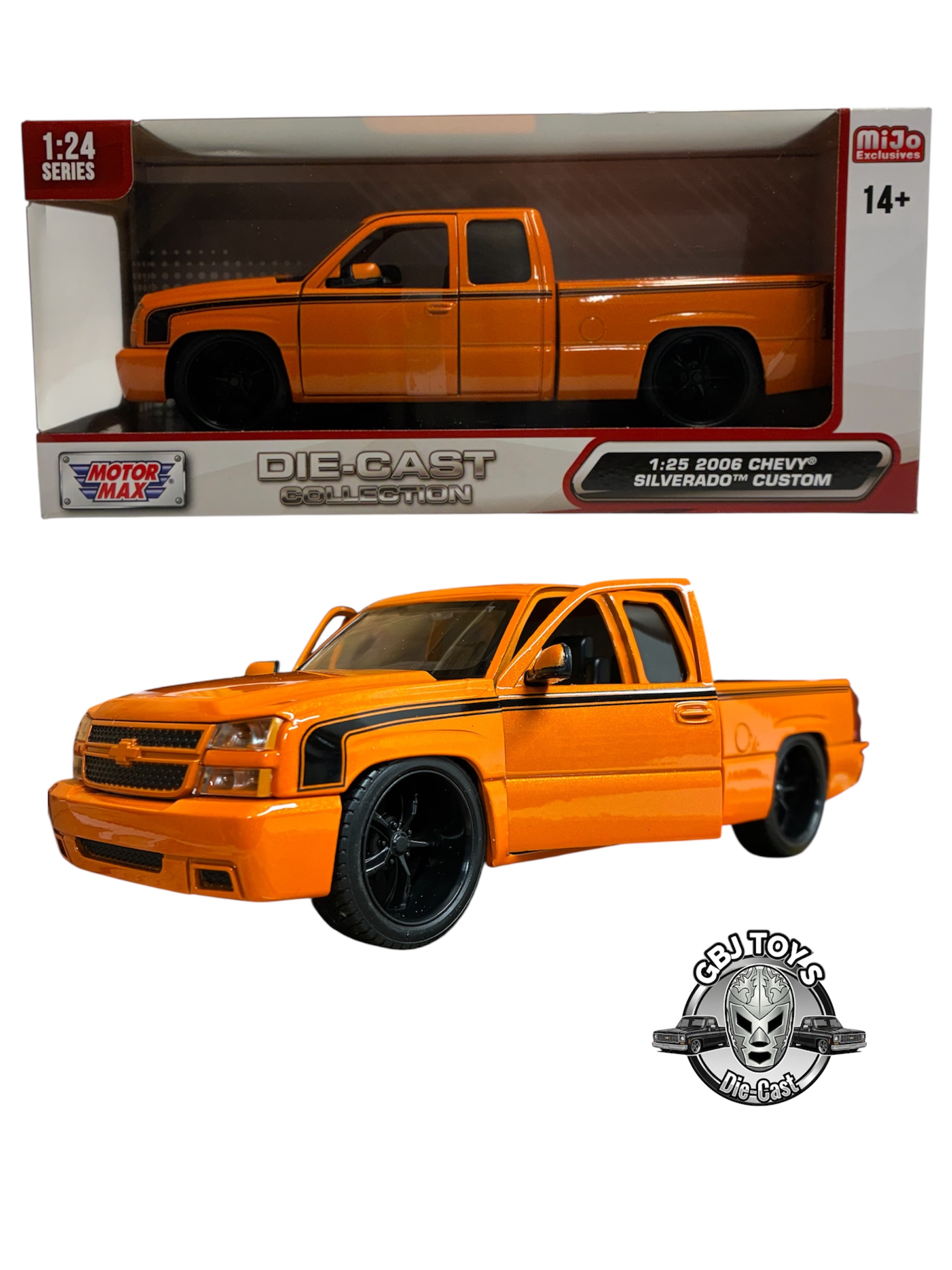 2006 CHEVY SILVERADO CUSTOM 1:25 DIECAST BY MOTORMAX