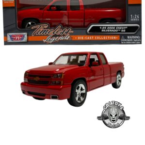 2006 CHEVY SILVERADO SS RED 1:25 DIECAST BY MOTORMAX