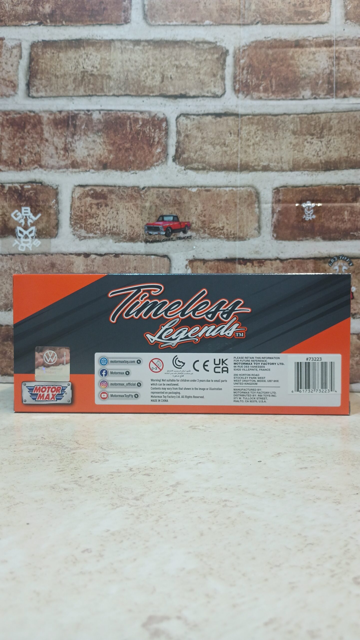 Motormax 1/24 Diecast Car 1966 Volkswagen Beetle - Imagen 4